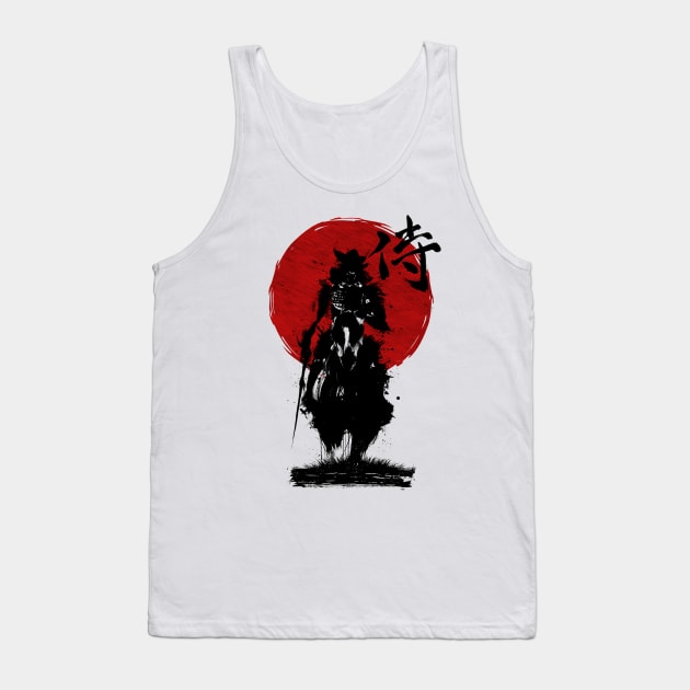 Samurai Tank Top by clingcling